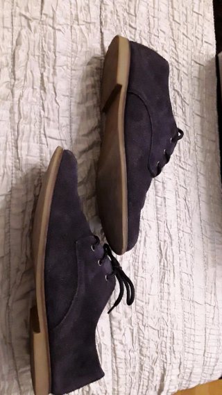 Zapatos Landos comunión niño azul talla 37