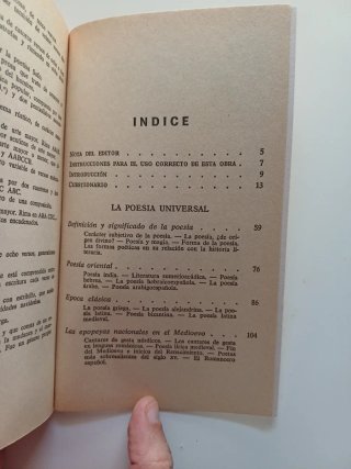 La poesía universal - Aquilino Sánchez