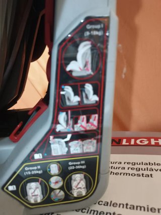 Silla de coche Giordani Grupo 1