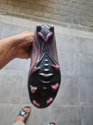 Botas Fútbol Nike Mbappé Oro/Morado