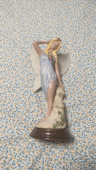 Figura Hada Porcelana Nueva