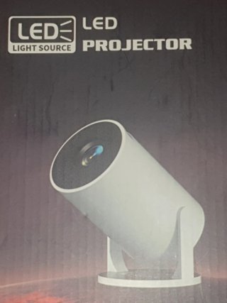 Proyector LED Blanco y Negro