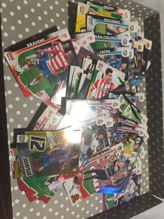 Cromos Mega Cracks 2014-15 (116 unidades),sin repe