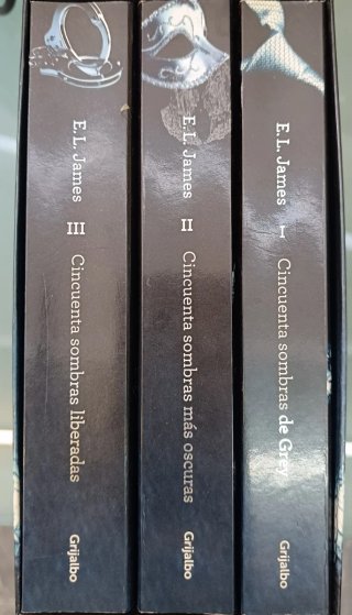 Trilogía Cincuenta sombras (estuche)