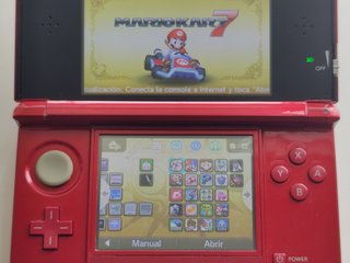 Nintendo 3DS Negra Completa