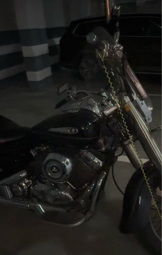 Moto Yamaha drag star class 650