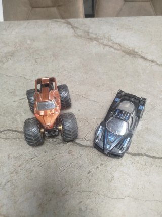 Lote Coches Juguete Monster Truck Mario Donkey Kon