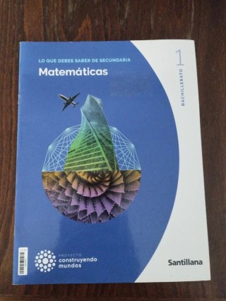 Libro de matemáticas