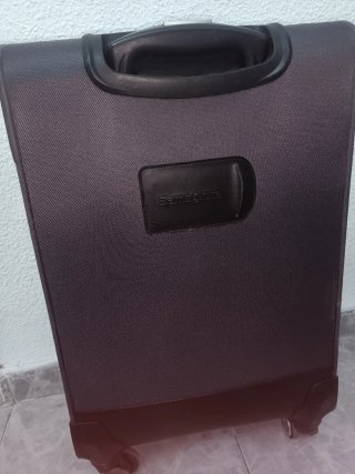 Maleta Samsonite Negra/Gris