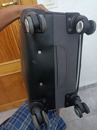 Maleta Samsonite Negra/Gris