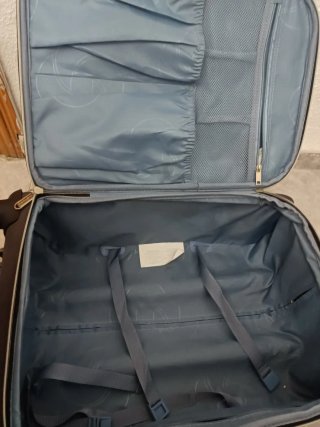 Maleta Samsonite Negra/Gris