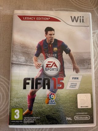 Juegos Wii: FIFA 15 y Mario & Sonic