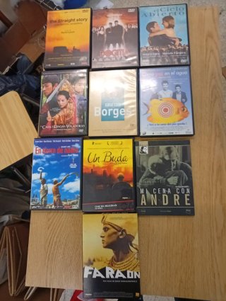 Lote 10 Películas DVD: Drama, Documental, Autor