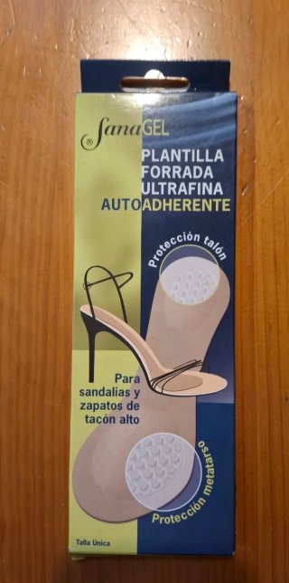 Plantillas SanaGel para tacón alto