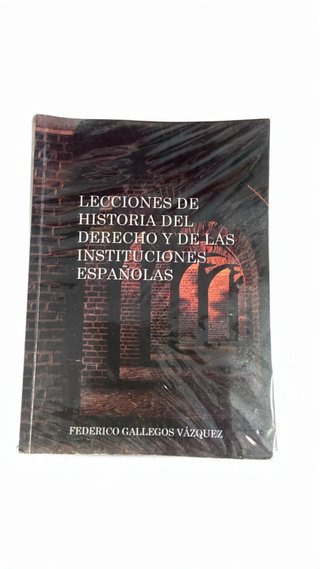 Lecciones de historia del derecho y de las institu