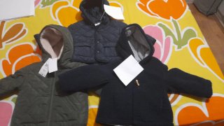 3 Chaquetones Mango Talla 9-12 Meses