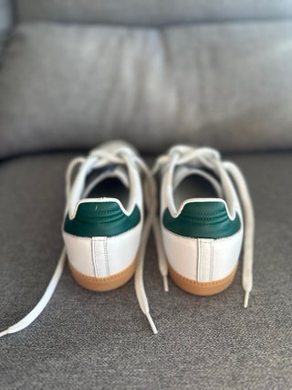 Adidas Samba Talla 43.5 Verde/Blanco