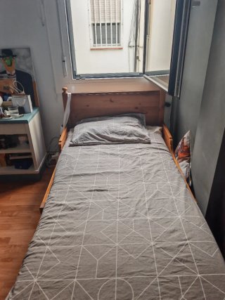 Cama extensible madera 80x200
