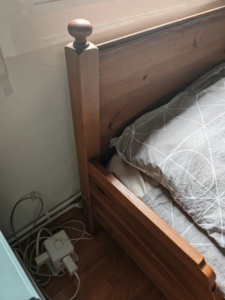 Cama extensible madera 80x200