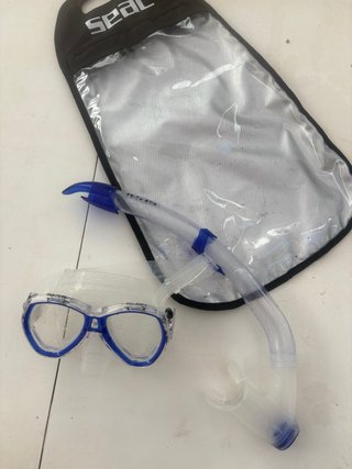 Kit Máscara y Tubo Buceo SEAC ELBA