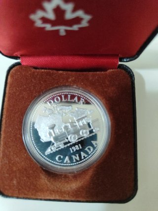 Moneta Dollaro Canada 1981 PROOF
