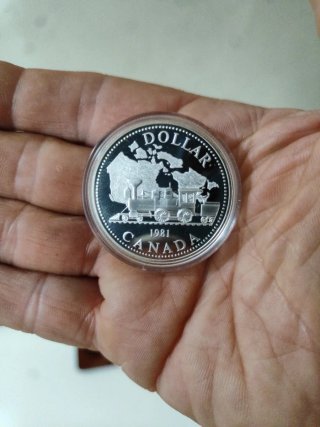 Moneta Dollaro Canada 1981 PROOF