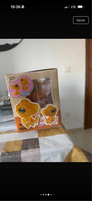 Figura Megahouse Agumon digimon funko