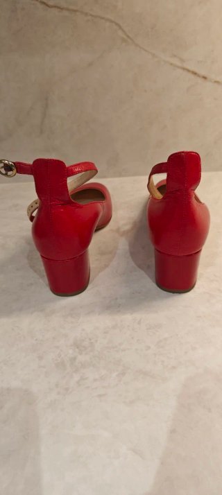 Zapatos FOSCO rojos mujer tacón