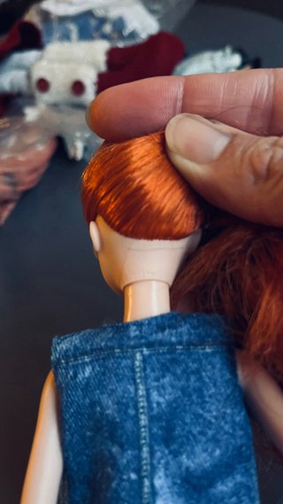 Muñeca Barbie pelirroja con pecas