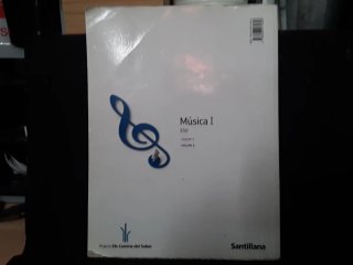 Libro Música I ESO Vol. 2 Santillana