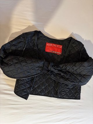 Giacca Moto Donna AXO Vera Pelle Rossa