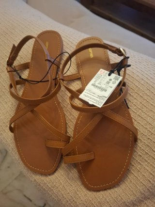 Sandalias Lefties Marrones Talla 39