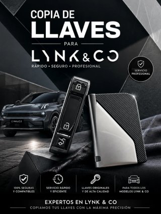 Copia de llaves LYNK & CO