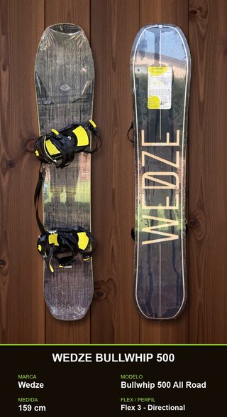 Tabla Snowboard Wedze Bullwhip 500 159cm