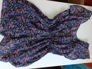 Vestido pantalón corto floral