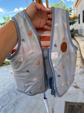 Chaleco salvavidas infantil estampado