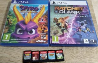 Juegos PS5, PS4 y Switch:, Spyro, CTR, Don