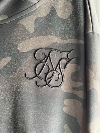 Sudadera SikSilk Camuflaje