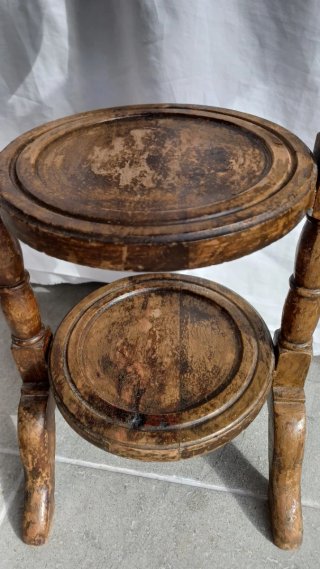 Antigua Camarera Madera 3 Niveles