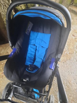 Carrito Bebé Nurse + Maxicosi Azul