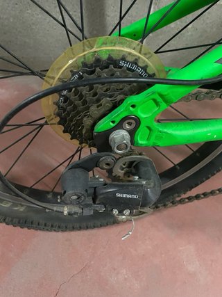 Bicicleta Scott Montaña Verde