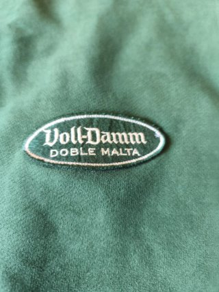 Sudadera Gods verde con cremallera