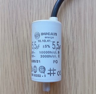 Condensador Ducati 5,5µF 425V/475V