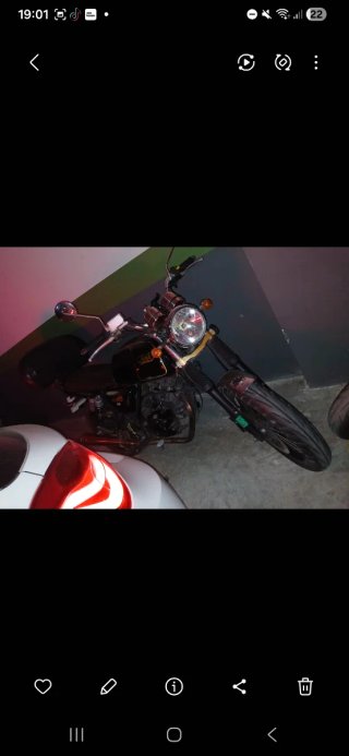 Moto Mash Black Seven Negra