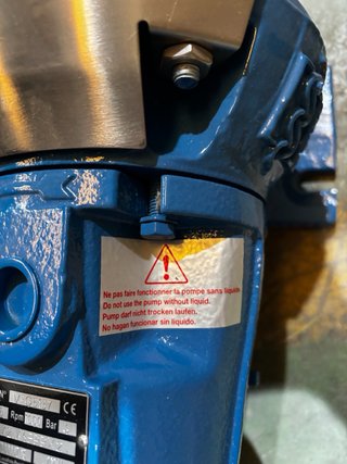 Bomba industrial PCM con motor WEG