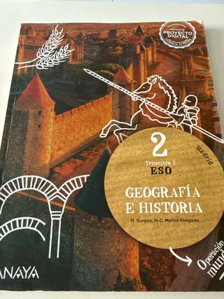 Libro Geografia e historia 2 Eso