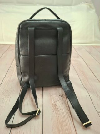 Mochila Piel Piquadro Negra Poco Uso
