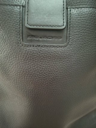 Mochila Piel Piquadro Negra Poco Uso