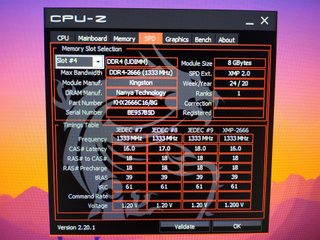 Kingston 16GB (2x8) DDR4 2666 MHz