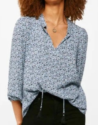 Blusa Springfield Talla XL Estampada
